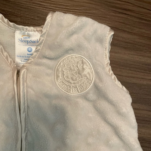 Halo Baby Cream Cozy Sleep Sack size Small - Picture 3 of 5